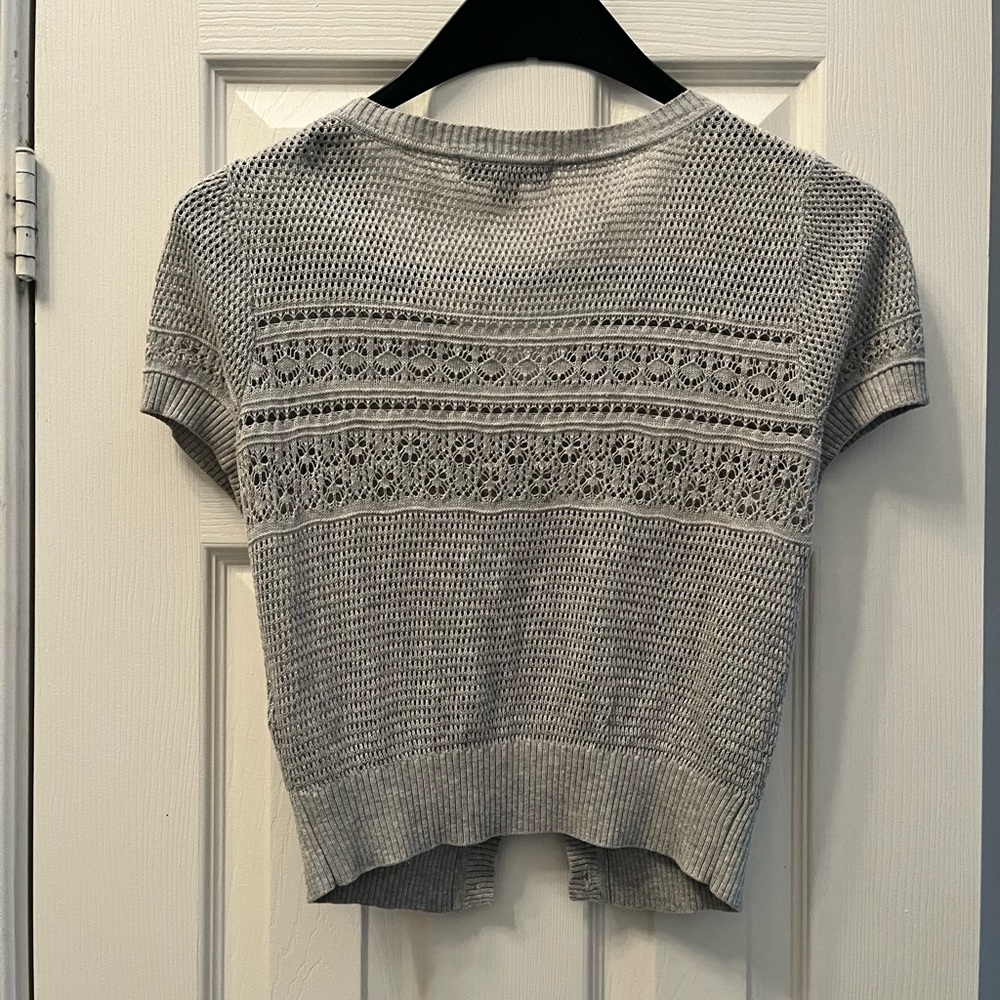 Mini Gray Cardigan - Picture 4 of 5